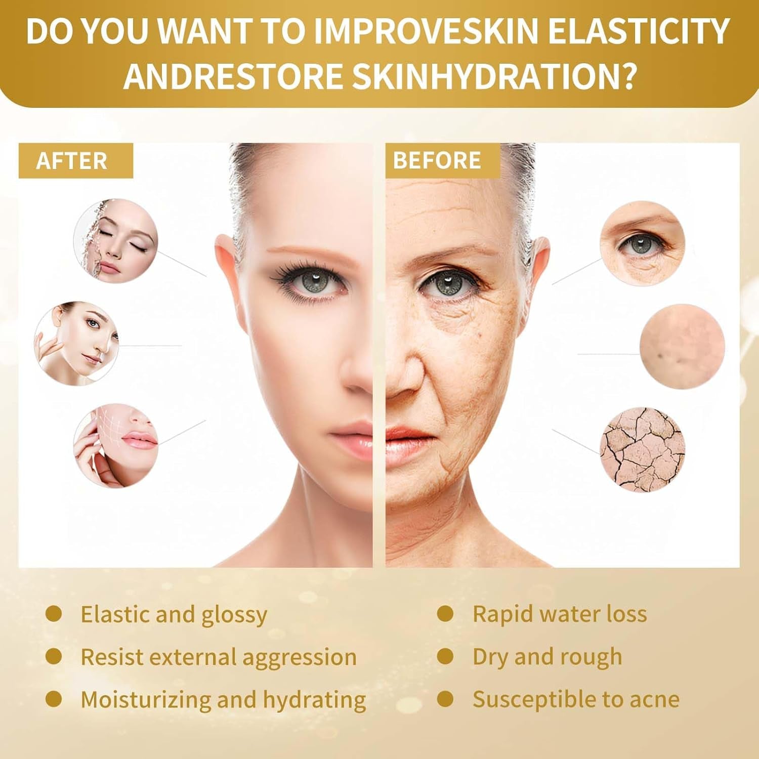 Fogli Collagene Viso Assorbibili, Highprime Collagen Film Viso, Collagene Film Viso Solubile, Korean Collagen Firming Mask, Set Di Fusione Di Collagene, Cura Della Pelle E Rassodamento