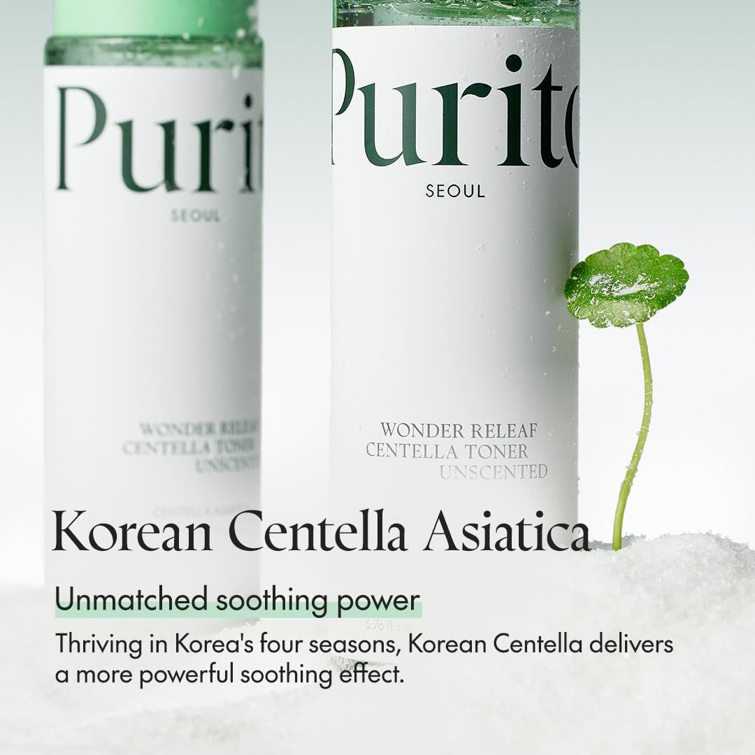 Centella Unscented Toner, 200Ml 6.76 Fl.Oz, Korean Centella, for Sensitive Skin, Soothing, Facial Toner for Face, K-Beauty, Korean Skin Care