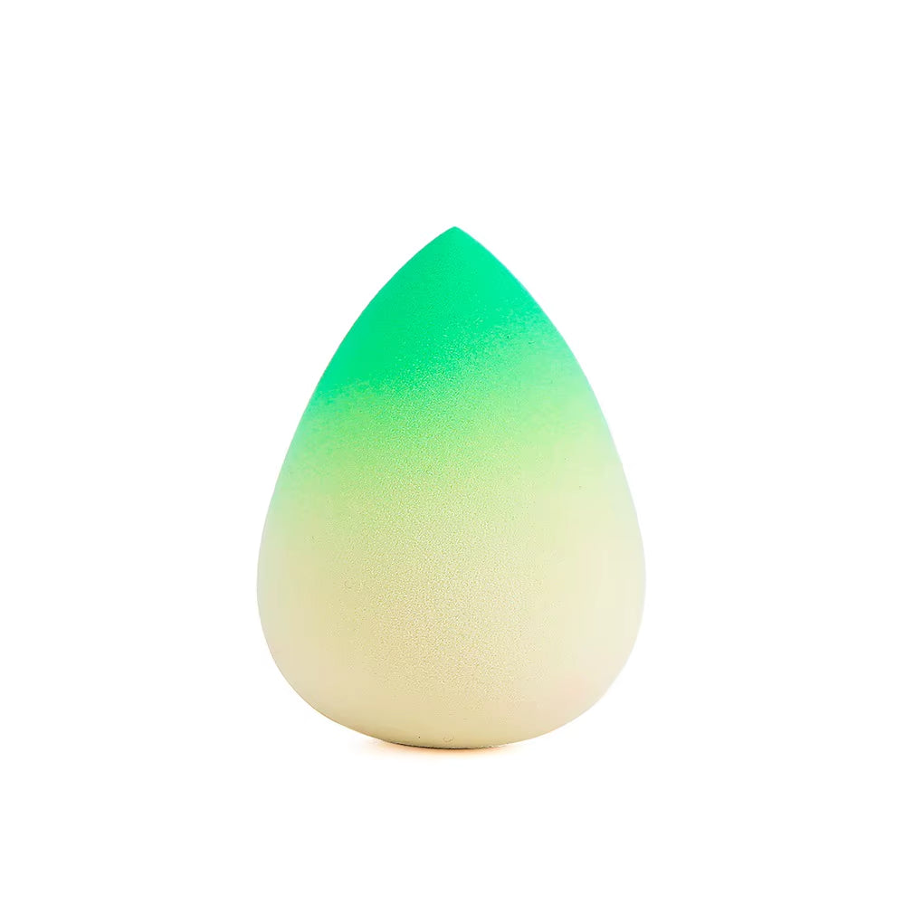 Makeup Sponge Gradient Color Egg Foundation Sponge Water Drop Shape Smooth Applying Cosmetic Peach Puff Powder Wet&Dry Dual Use