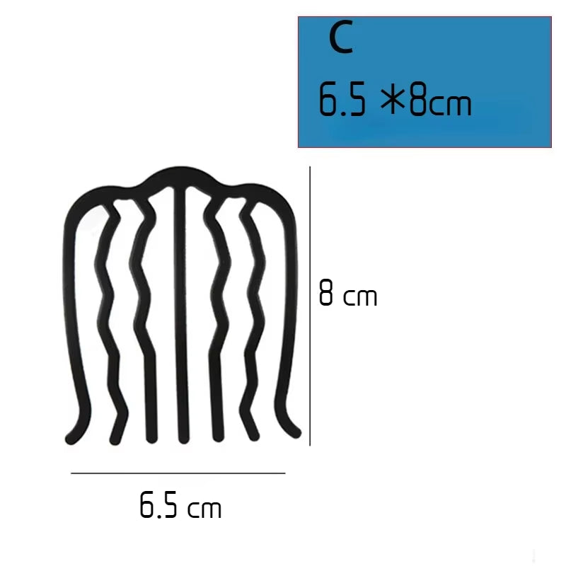 Korean Hairpin Comb for Women Braiders Braiding Twist Fork Styling Clip Stick Bun Maker Hair Clips Ornament DIY Hair Accessories