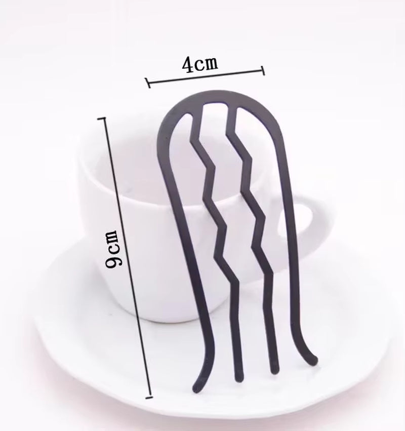 Korean Hairpin Comb for Women Braiders Braiding Twist Fork Styling Clip Stick Bun Maker Hair Clips Ornament DIY Hair Accessories
