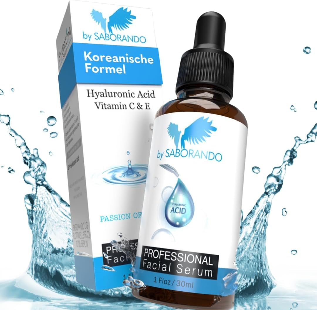 Korean Skincare by  | Cosmetici Coreani Ialuronico Siero Ad Alto Dosaggio + Collagene + Vitamina C Siero | Efficace Contro Le Rughe, anti Invecchiamento E Stimola La Formazione