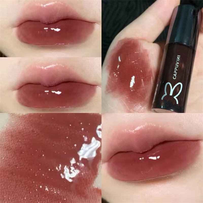 1/3Pcs Punk Gothic Black Matte Lipstick Brown Lip Satin Red Lip Tint Waterproof Sexy Liquid Liptsick Lip Gloss Korean Cosmetics