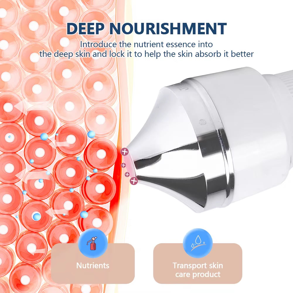 Ultrasonic Facial Skin Care Beauty Machine Face Lifting Tightening Massager Pores Cleansing Eyes Massage Ultrasound Machine