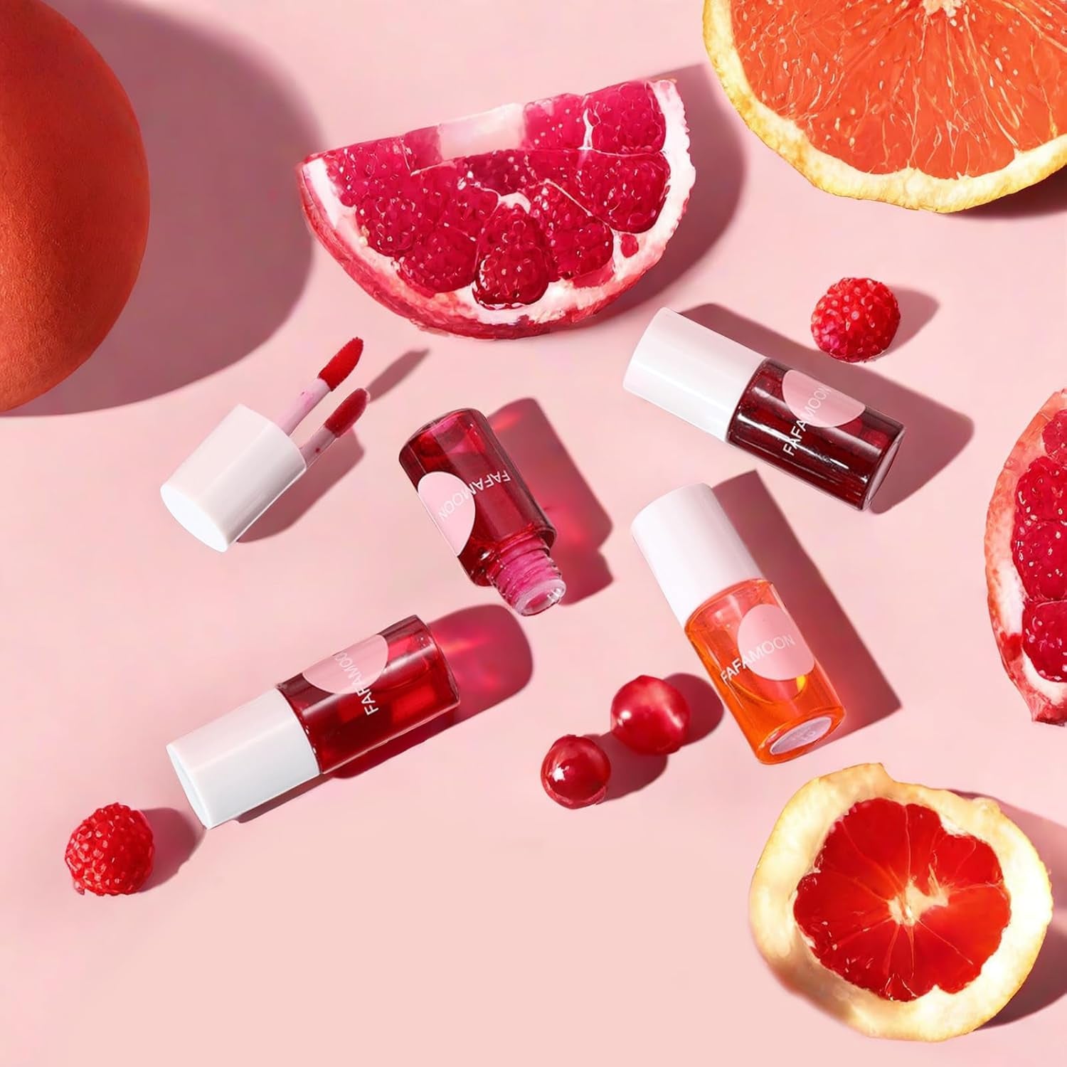 Macchia Colorata per Labbra Rossetto Liquido, Naturale Lucidalabbra a Lunga Tenuta, Korean Lip Tint Stain Waterproof E Idratanti, Matte Mini Liquide Lipstick, Trucco Sexy per Labbra.