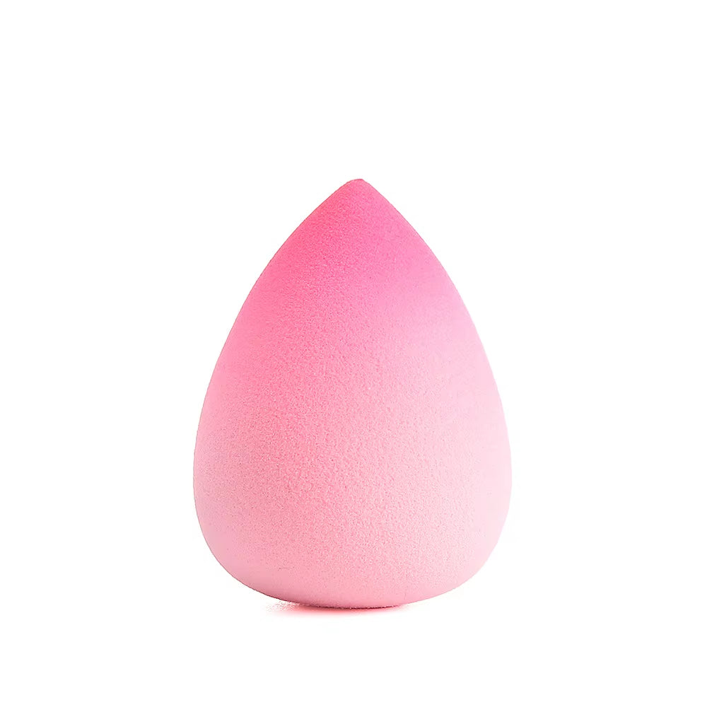 Makeup Sponge Gradient Color Egg Foundation Sponge Water Drop Shape Smooth Applying Cosmetic Peach Puff Powder Wet&Dry Dual Use