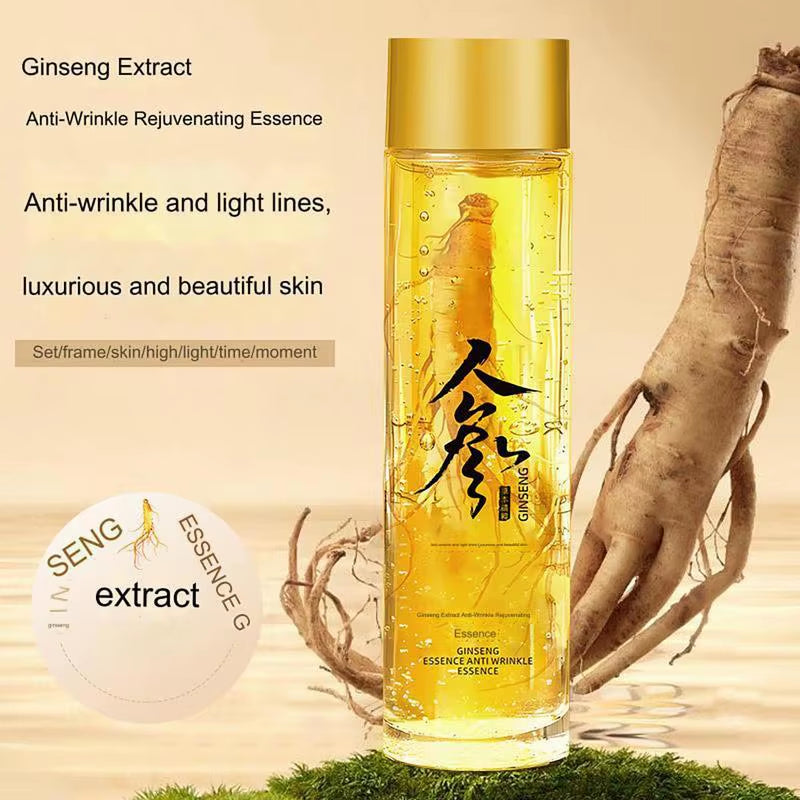 Ginseng Extract Liquid anti Wrinkle Lifting Firming Fade Fine Lines Lightening Spot Hyaluronic Acid Nicotinamide Facial Essence