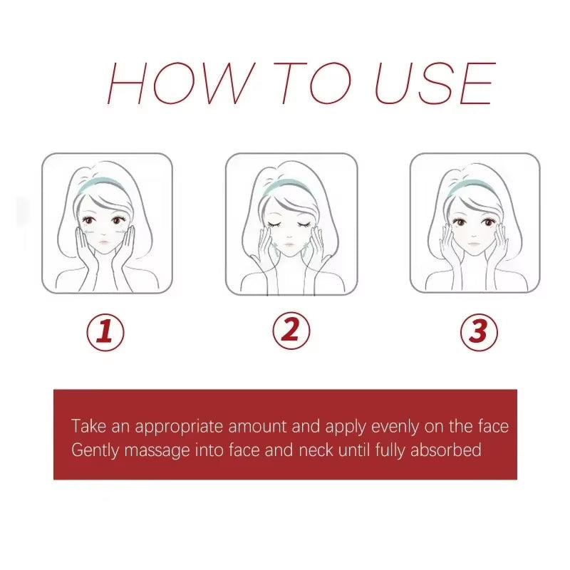 New anti Wrinkle Facial Cream Immediate Effect Wrinkle Removal Facial Cream anti Aging Improvement Fine Lines Nourishing Skin