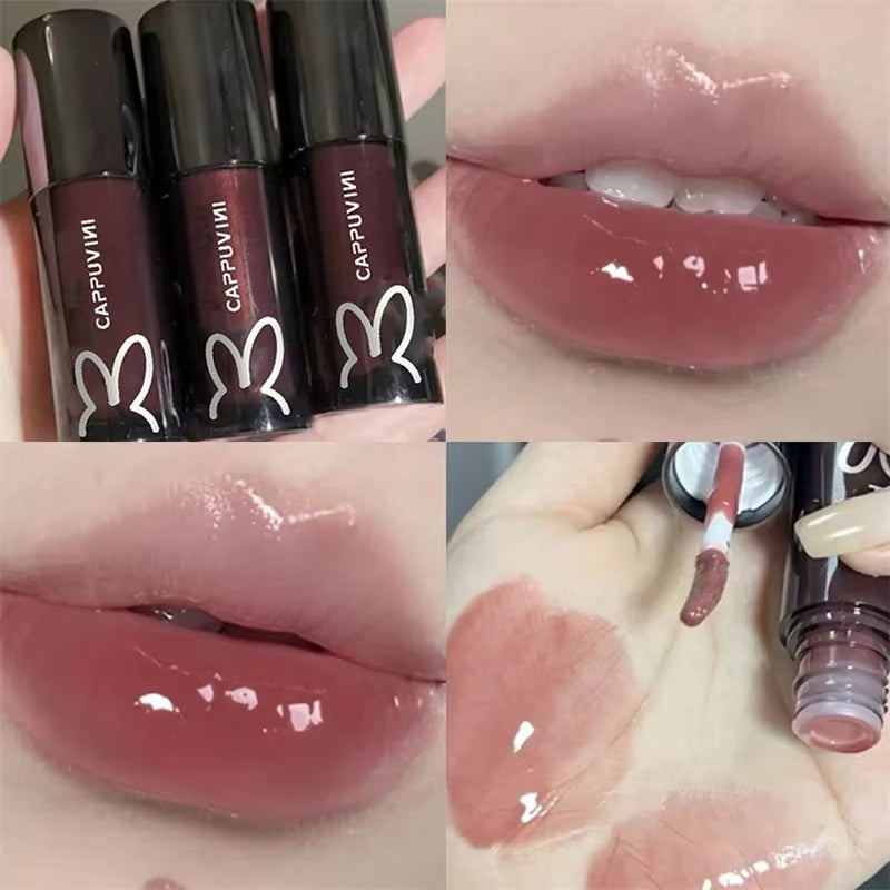 1/3Pcs Punk Gothic Black Matte Lipstick Brown Lip Satin Red Lip Tint Waterproof Sexy Liquid Liptsick Lip Gloss Korean Cosmetics