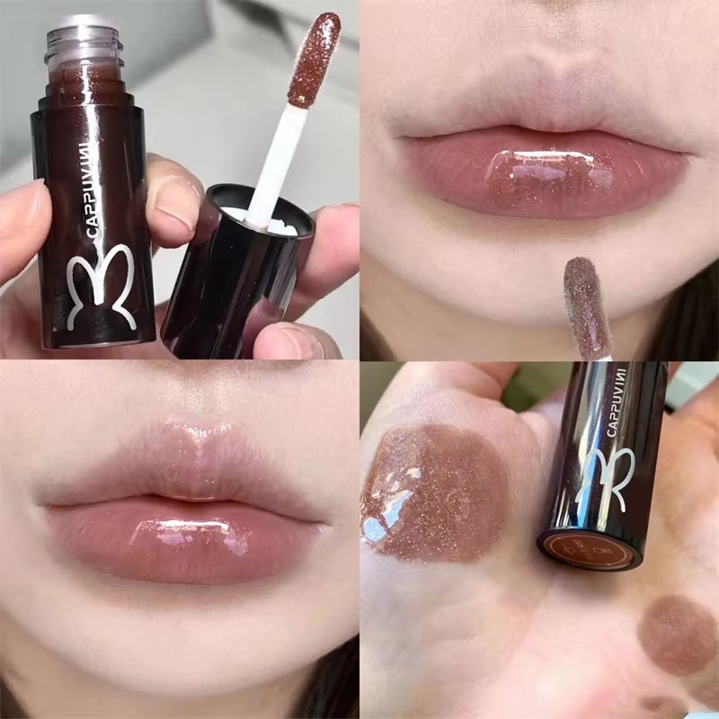 1/3Pcs Punk Gothic Black Matte Lipstick Brown Lip Satin Red Lip Tint Waterproof Sexy Liquid Liptsick Lip Gloss Korean Cosmetics