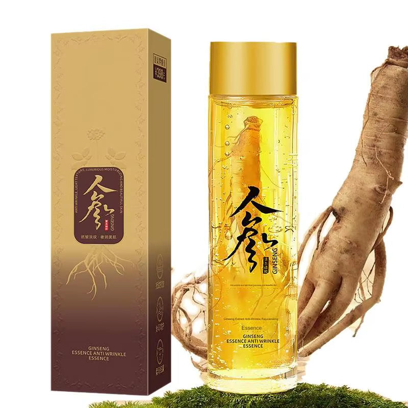 Ginseng Extract Liquid anti Wrinkle Lifting Firming Fade Fine Lines Lightening Spot Hyaluronic Acid Nicotinamide Facial Essence