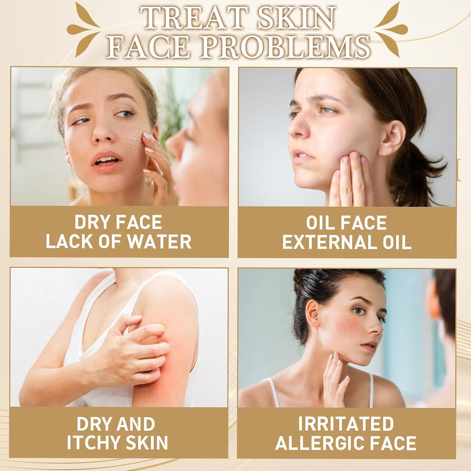 Rice Toner E Rice Cream, Korean Rice Extracts, Idratante Al Riso, Toner Korean Skincare, per Riparare La Barriera Cutanea, Idratante, anti Età, per Pelli Secche E Sensibili