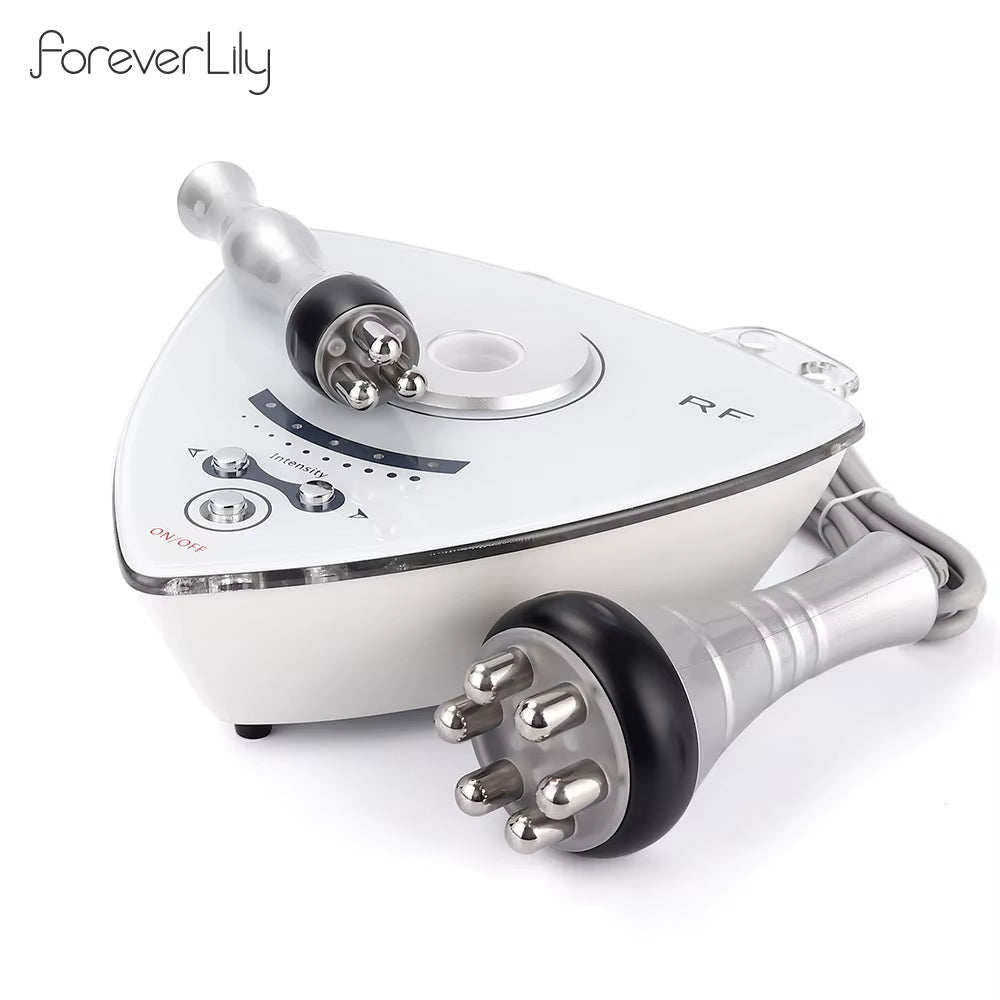 3Mhz RF Radio Frequency 2Heads Facial Lifting Machine Body Face Massager Wrinkle Removal Leg Butt Waist Tighten Device Antiaging