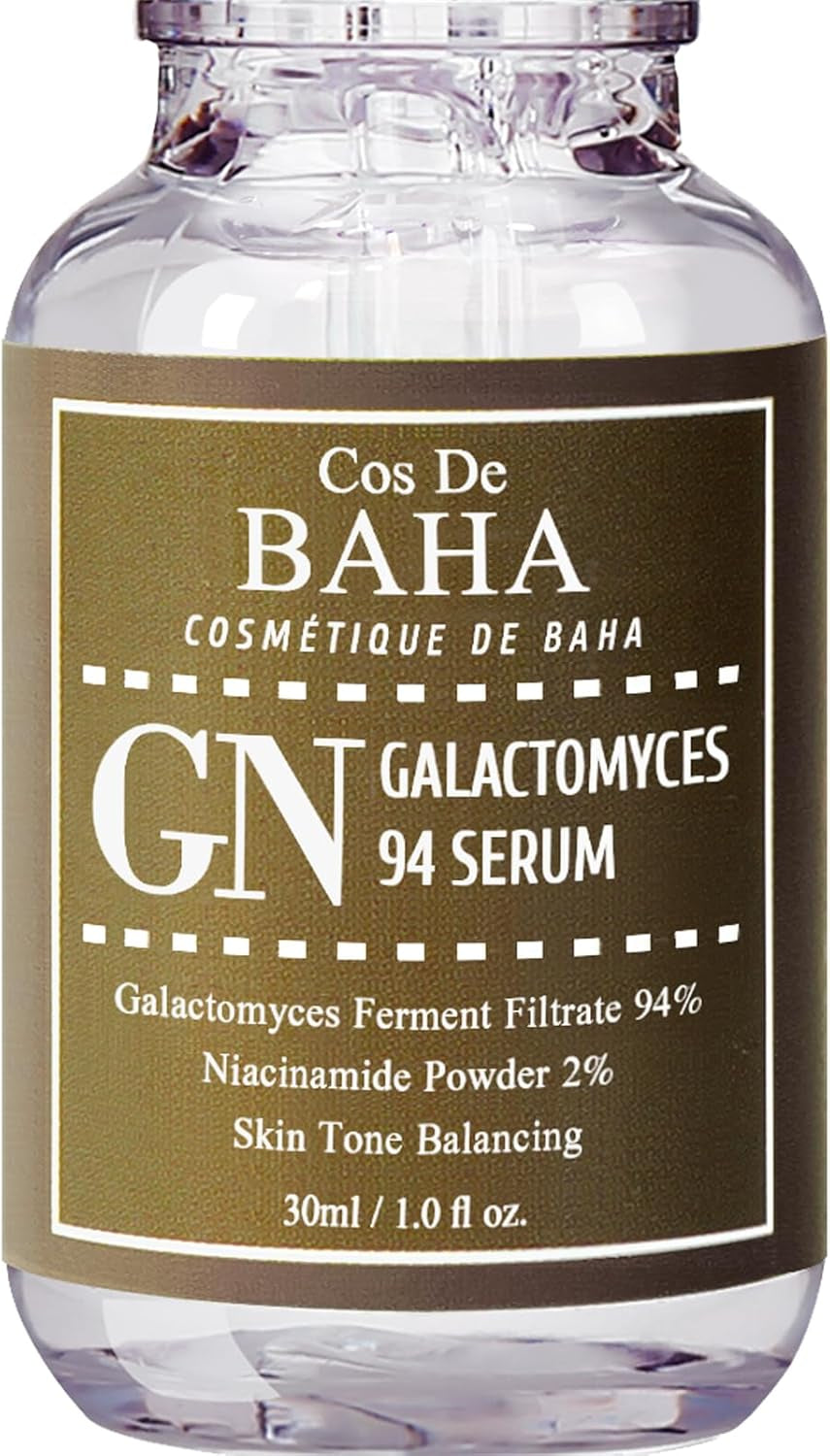 Korean Skin Care 94% Galactomyces Treatment Essence Serum 1Oz W 2% Niacinamide - Korean Skin Care for Pore Minimizer + Uneven Skin Tone Treatment + Brightness for Facial, 1Oz (30Ml)