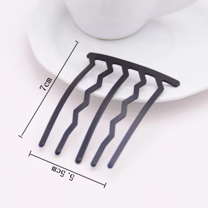 Korean Hairpin Comb for Women Braiders Braiding Twist Fork Styling Clip Stick Bun Maker Hair Clips Ornament DIY Hair Accessories