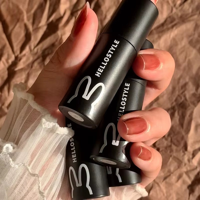 1/3Pcs Punk Gothic Black Matte Lipstick Brown Lip Satin Red Lip Tint Waterproof Sexy Liquid Liptsick Lip Gloss Korean Cosmetics