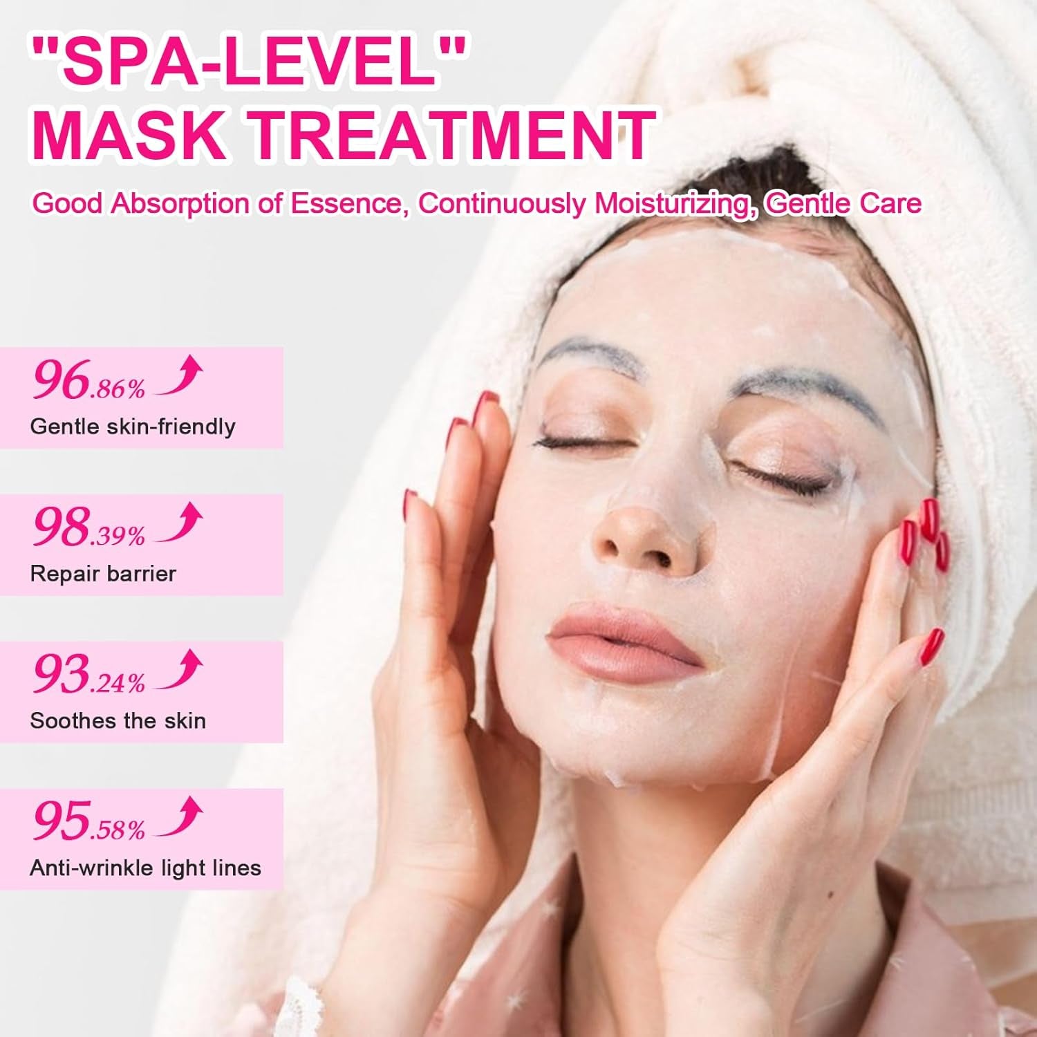 18Pcs Maschere Viso in Tessuto Stile Coreane per Il Set Kit Regalo Bambina Idratante Acido Ialuronico Ragazze Tante Face Mask Korean Skin Care Nutriente Lenitive Idratazione Profonda Ogni Della Pelle